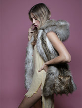 Load image into Gallery viewer, Alaskan Hawk Faux Fur Vest *Unisex* - SpiritHoods
