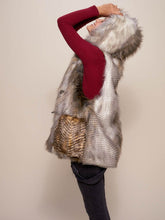 Load image into Gallery viewer, Alaskan Hawk Faux Fur Vest *Unisex* - SpiritHoods